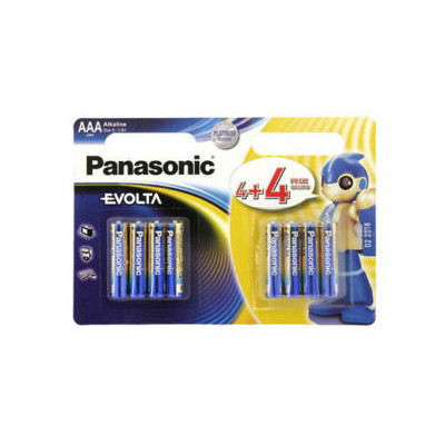 PATAREID PANASONIC EVOLTA AAA LR03, 8 PATAREID (4TK+4TK TASUTA) KAMPAANIA 8TK 4TK HINNAGA