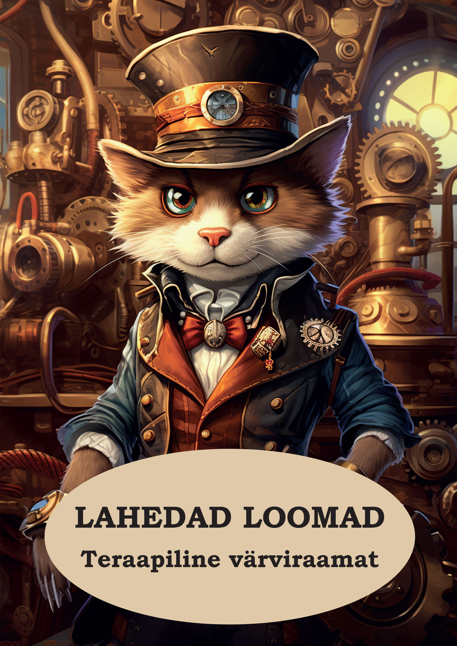 Lahedad loomad. Teraapiline värviraamat