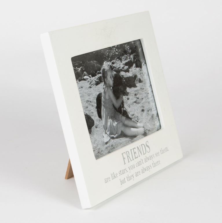 Pildiraam Friends Are Like Stars, White, 15x10cm