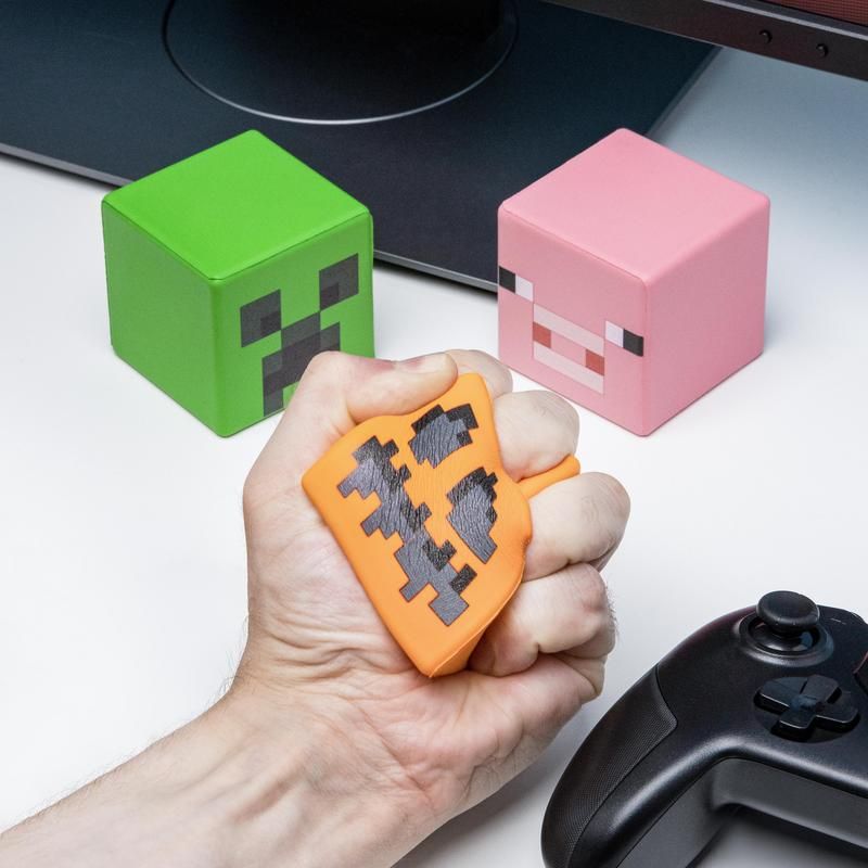 Stressipall Minecraft, assortii