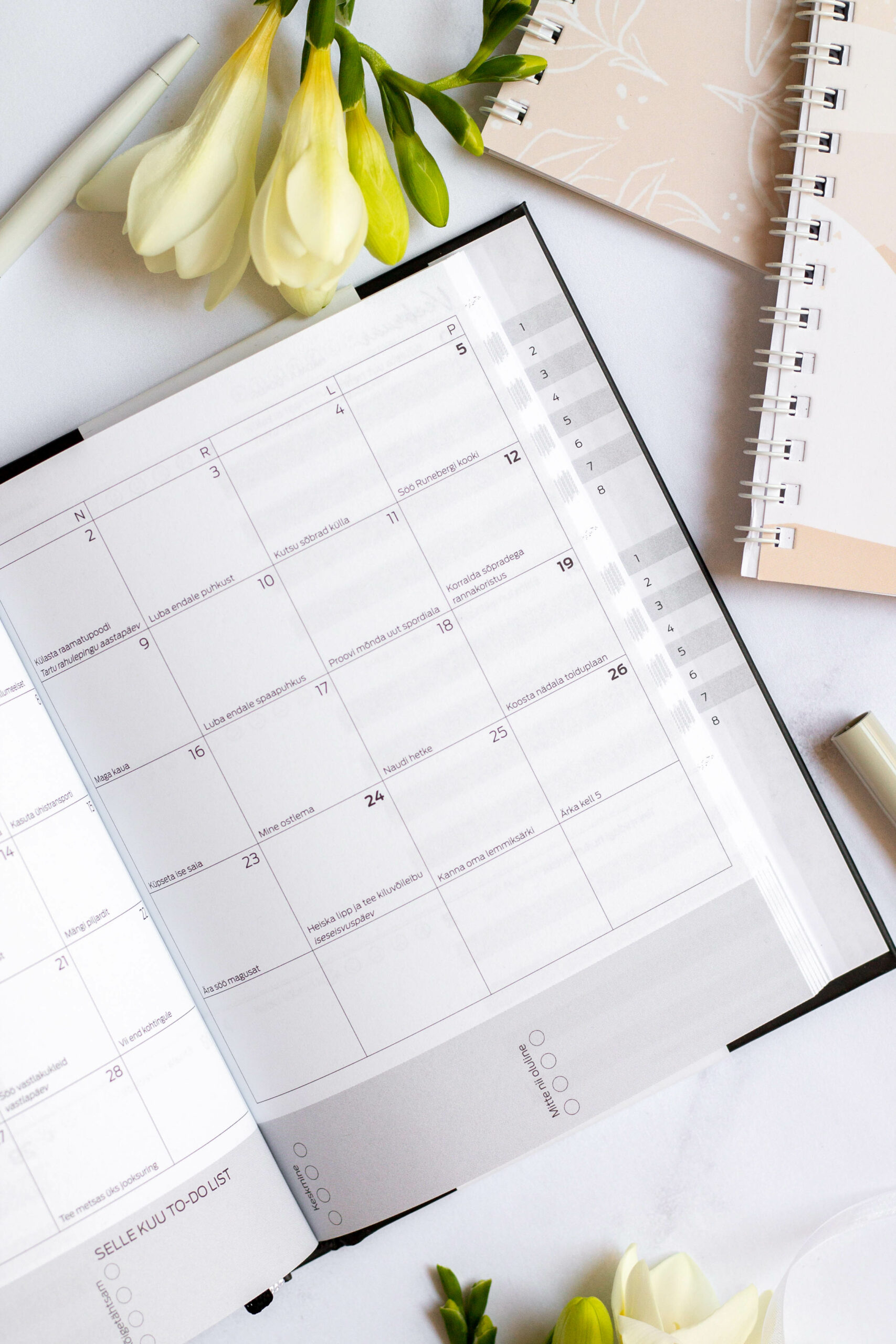 Tegude Kalender märkmik 26/27 mets