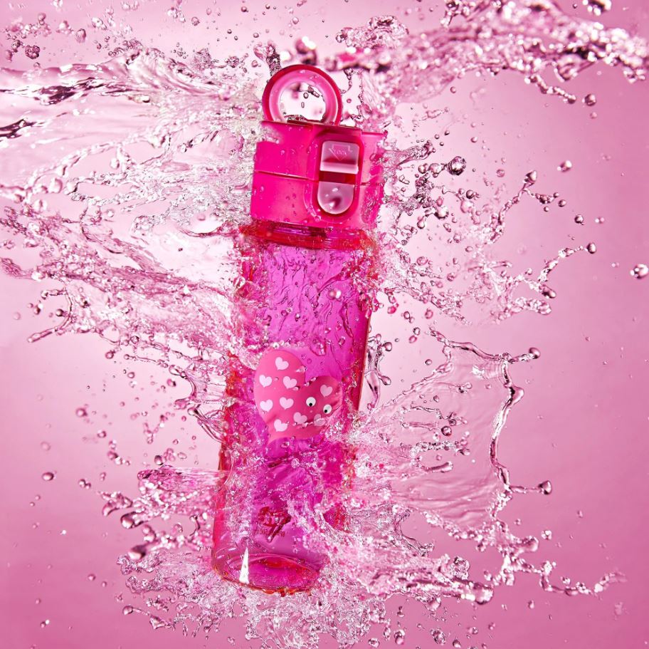 Veepudel Flip and Clip, Pink, BPA-vaba, 500ml