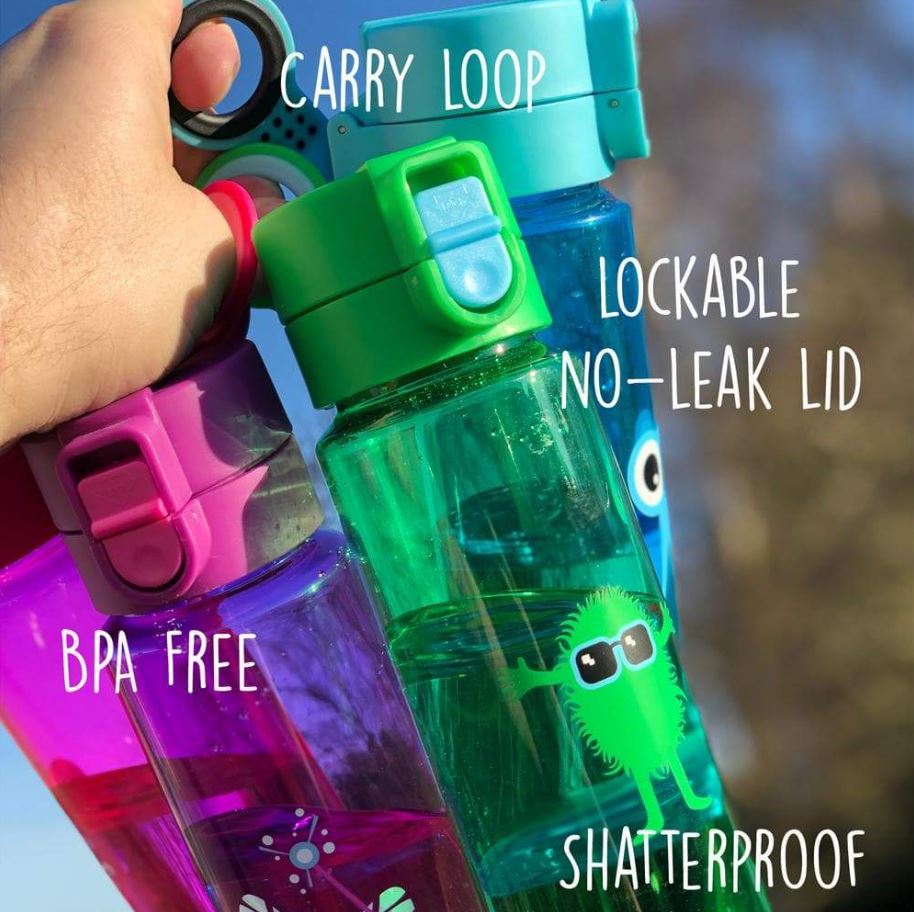 Veepudel Flip and Clip, Blue, BPA-vaba, 500ml