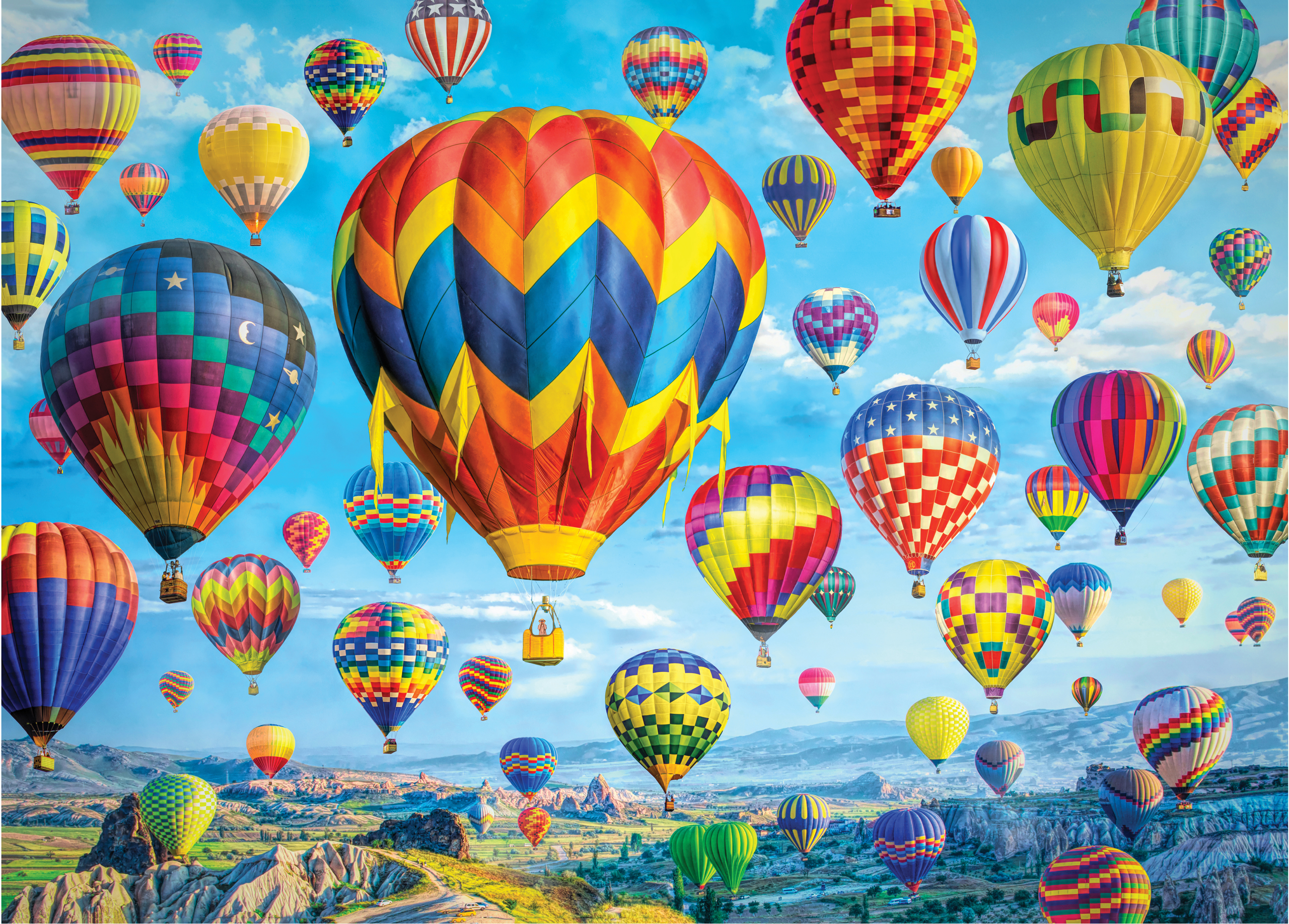 PUSLE BALLOONS IN FLIGHT, 1000TK
