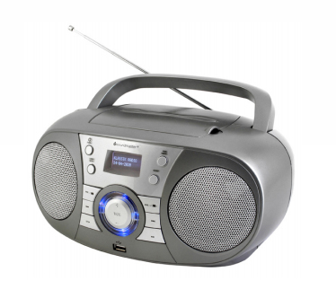 Magnetoola Soundmaster SCD1800TI, DAB+ RDS FM-raadio, CD-mängija, kell, USB, Bluetooth