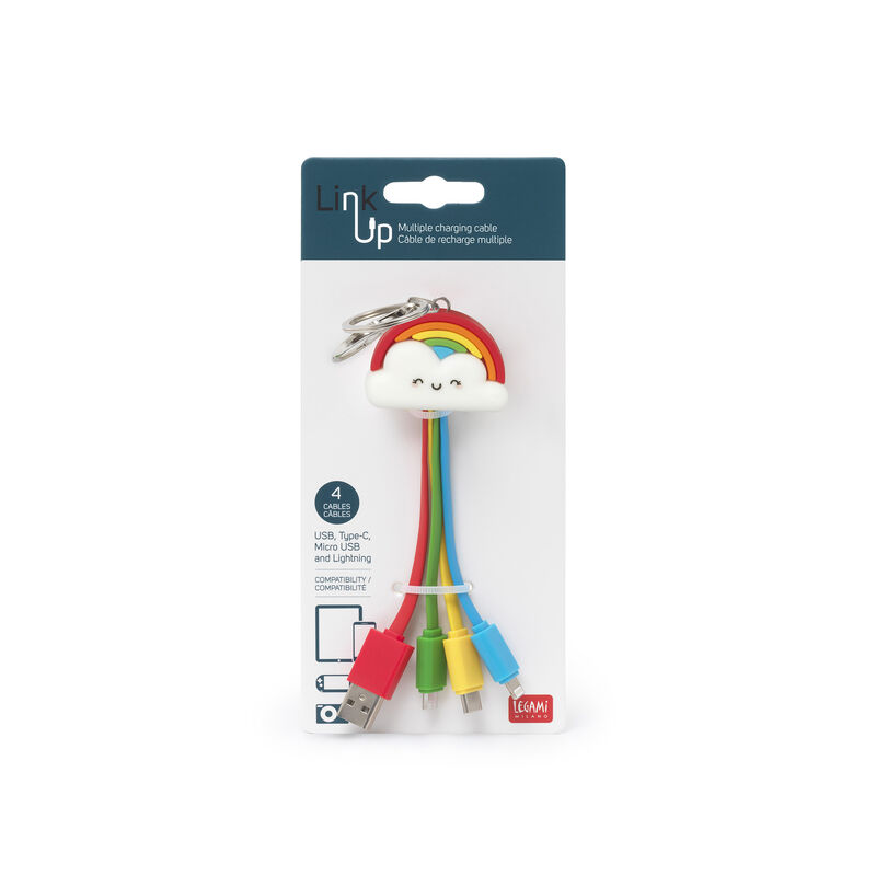 USB-MULTIKAABEL LINK UP, RAINBOW