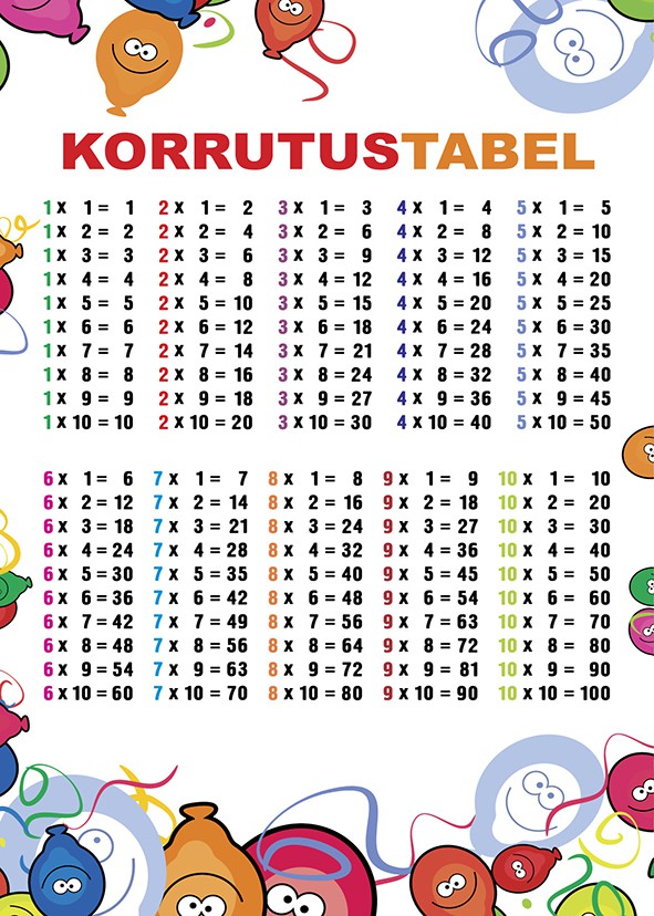 EESTI TÄHESTIK/ KORRUTAMINE A4