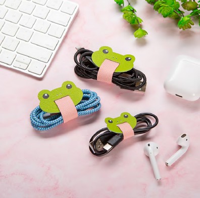Juhtmehoidjate komplekt Froggy, 3tk