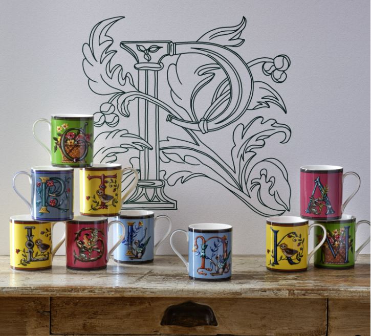 Spode kruus Alphabet K, 340ml