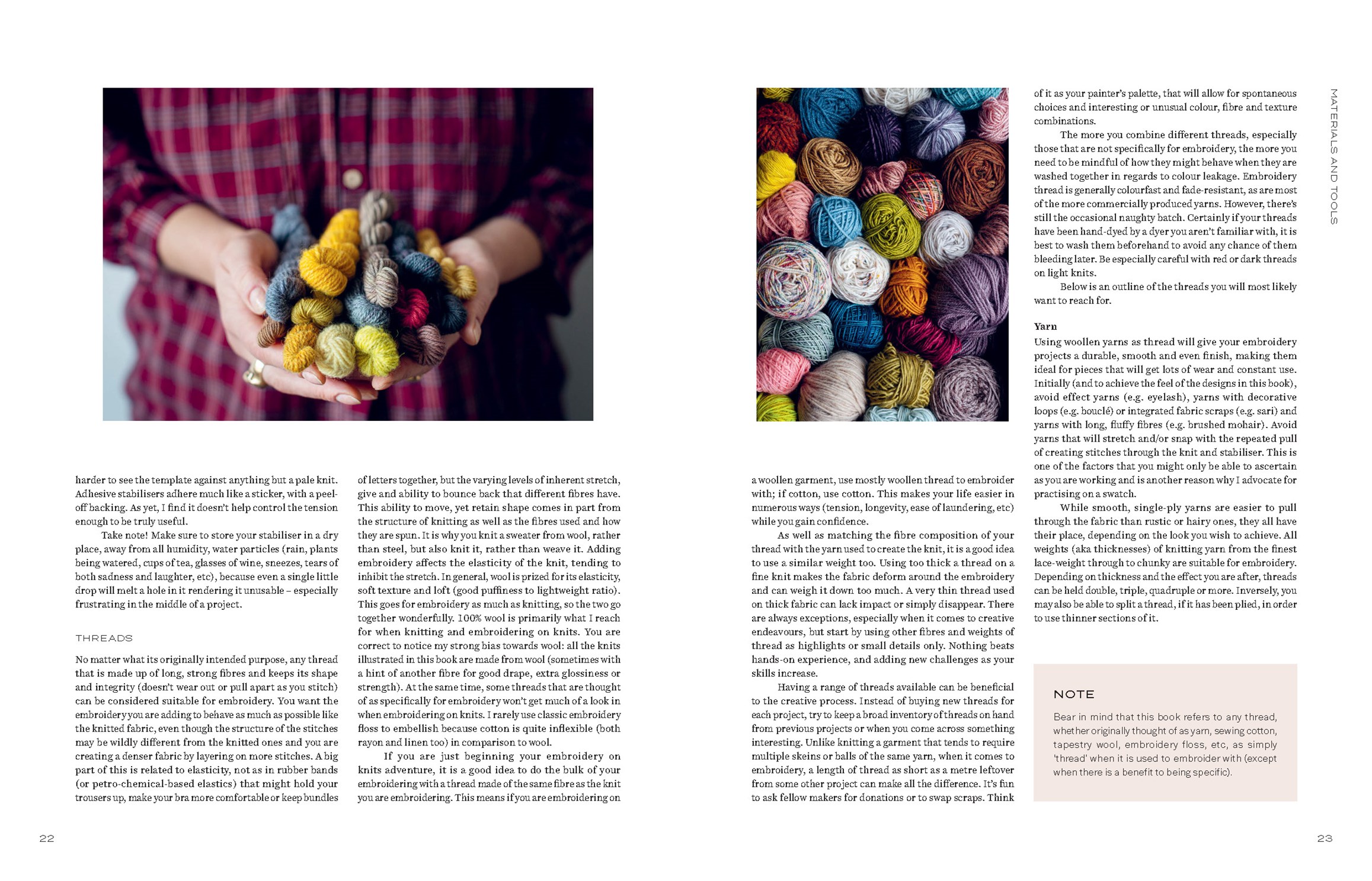 Embroidery on Knits - Judit Gummlich