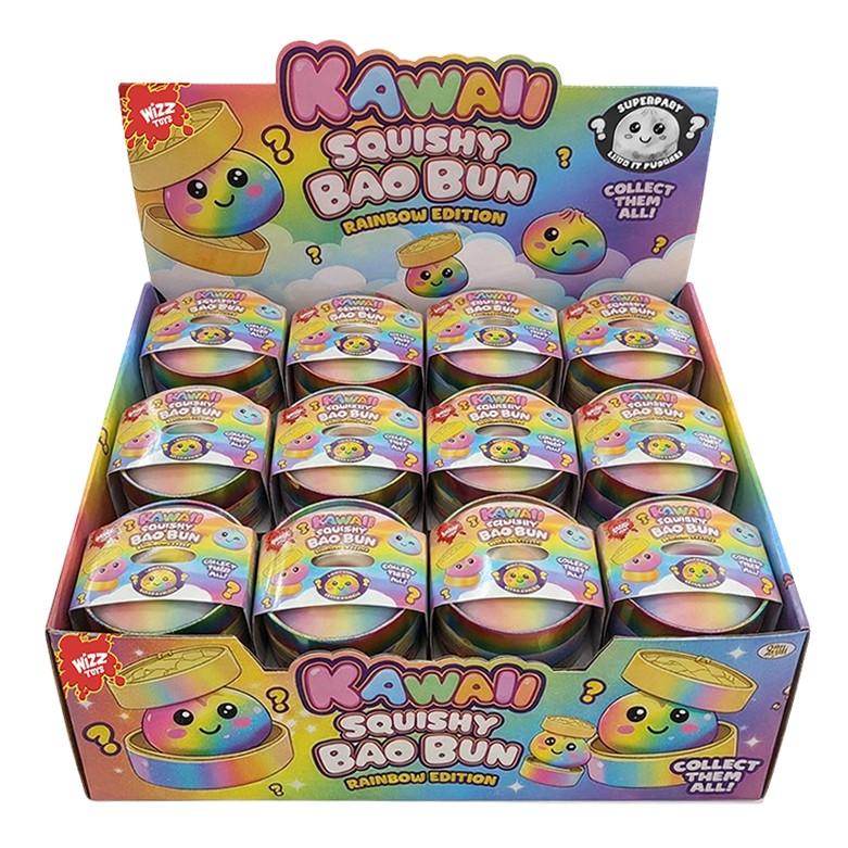 Mudimismänguasi Bao Dumpling Rainbow 5,5 cm assortii