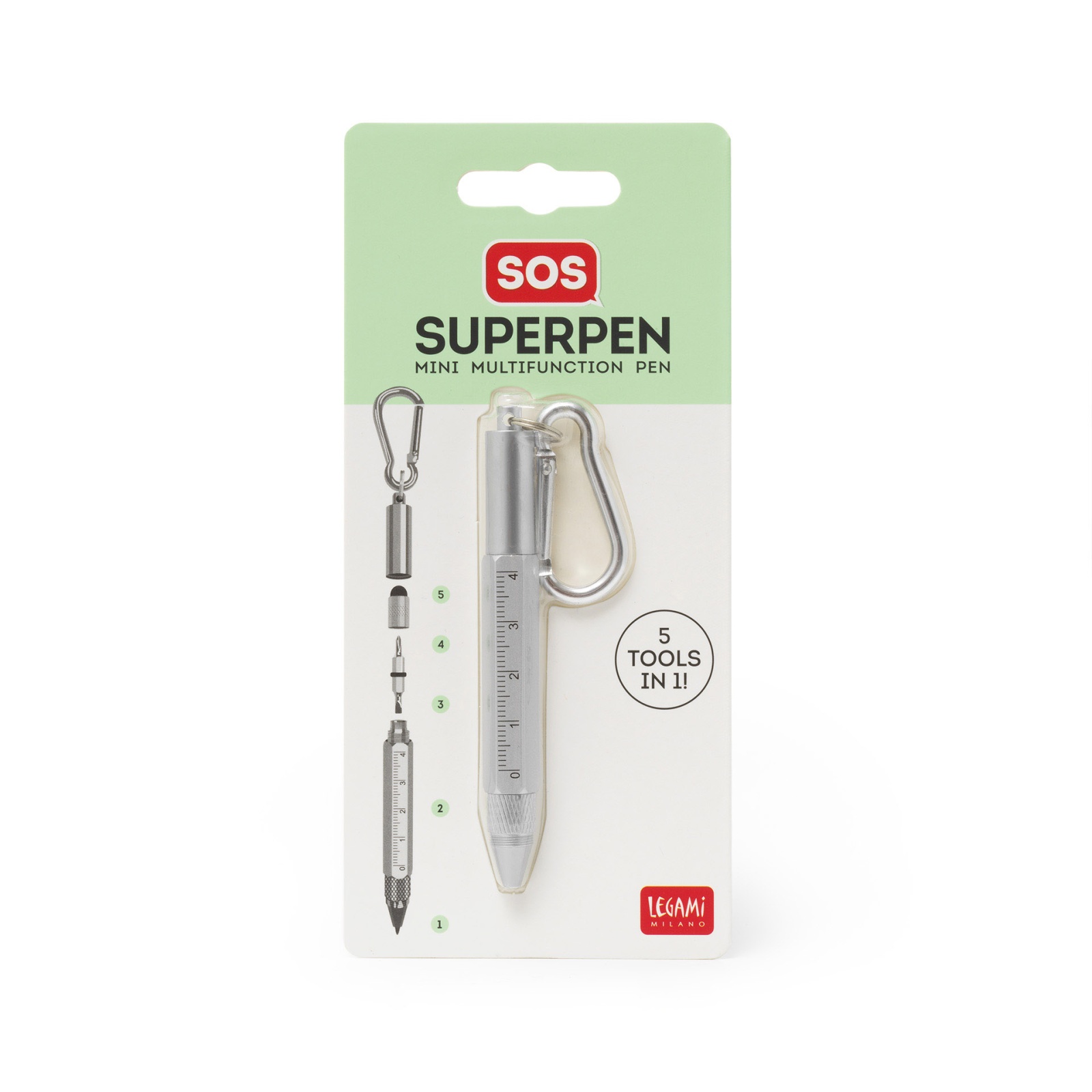 Legami SOS superpliiats, pastakas+kruvikeeraja