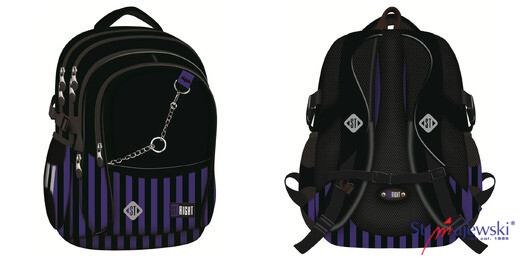 Seljakott Black & Blue