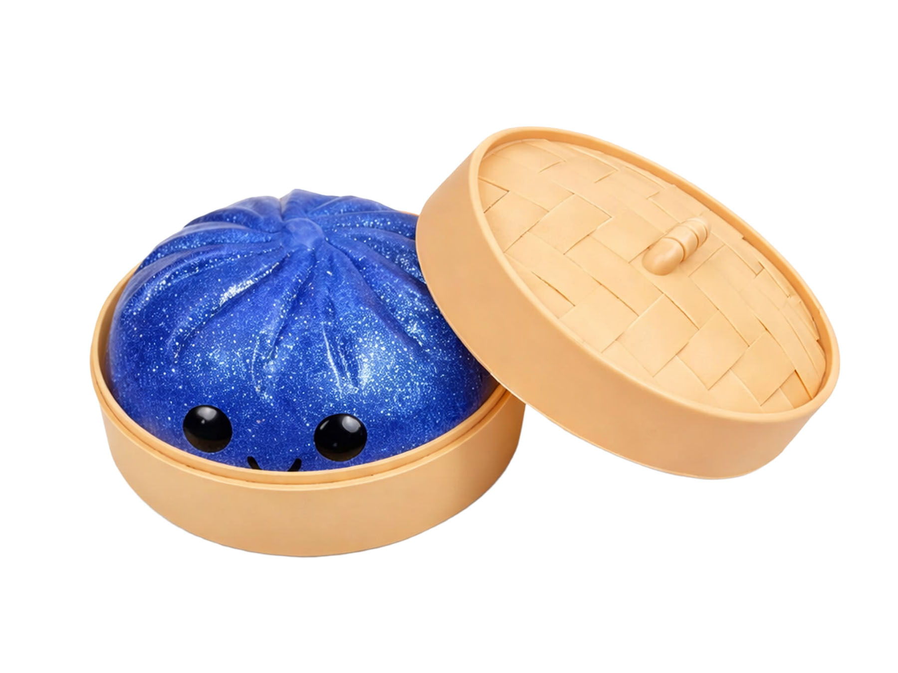 Mudimismänguasi Bao Dumpling glitter 9cm assortii