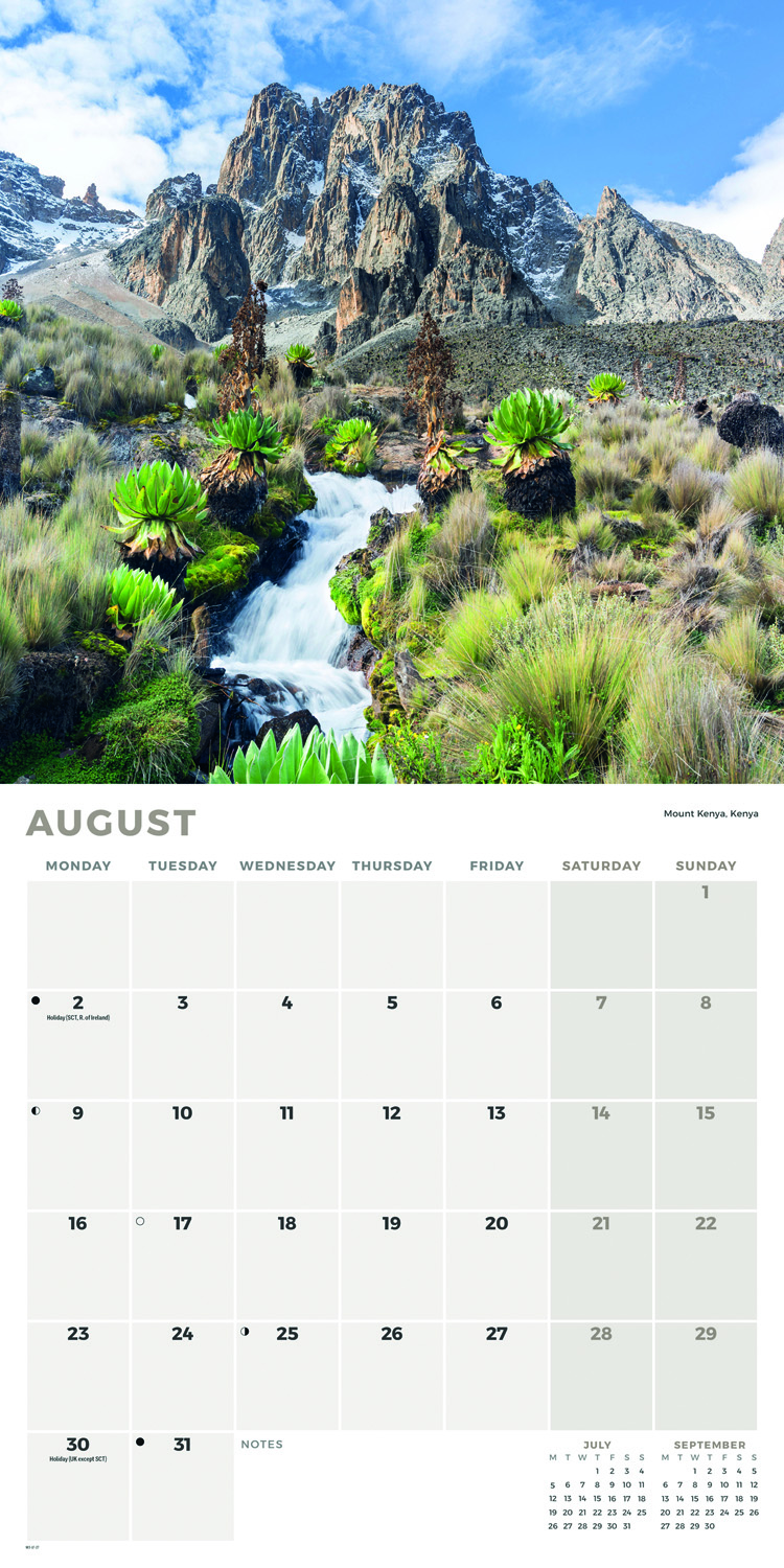 2027 seinakalender Mountains