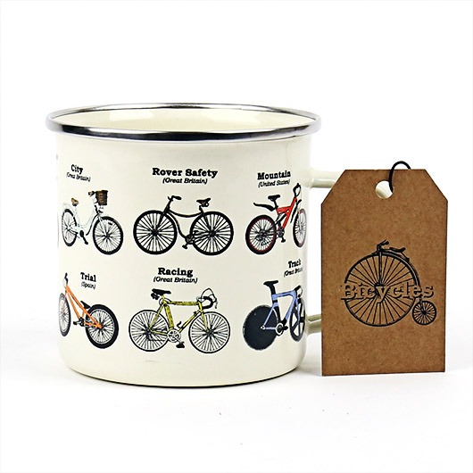 Emailkruus Ecologie, Bicycles, 500ml