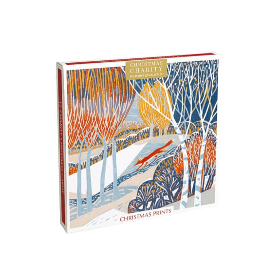 Jõulukaartide komplekt Christmas Prints, 12tk