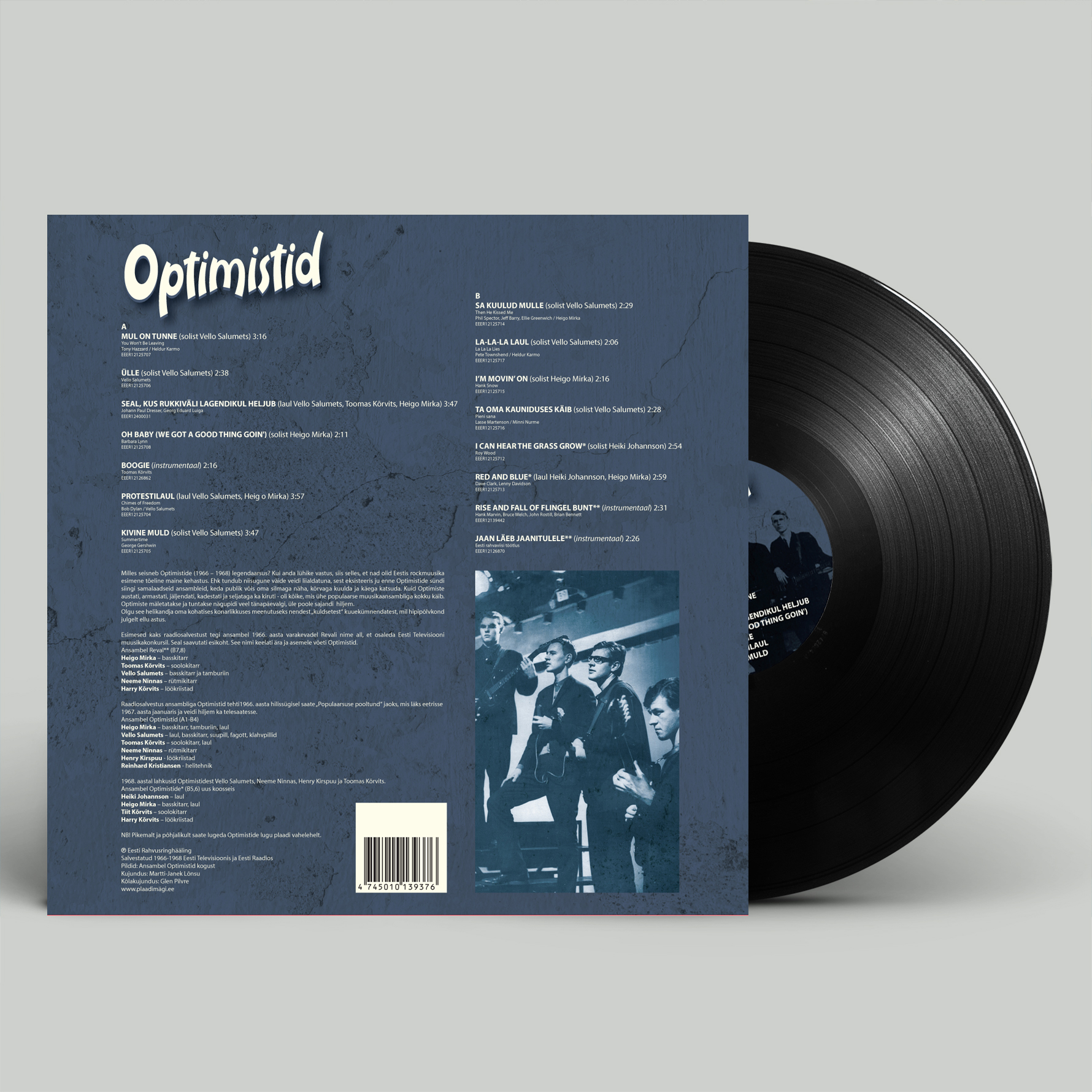 Optimistid LP (must)