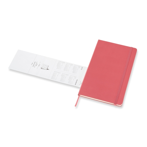 2019 Moleskine 12M Weekly Diary Large Daisy Pink Hard Cover