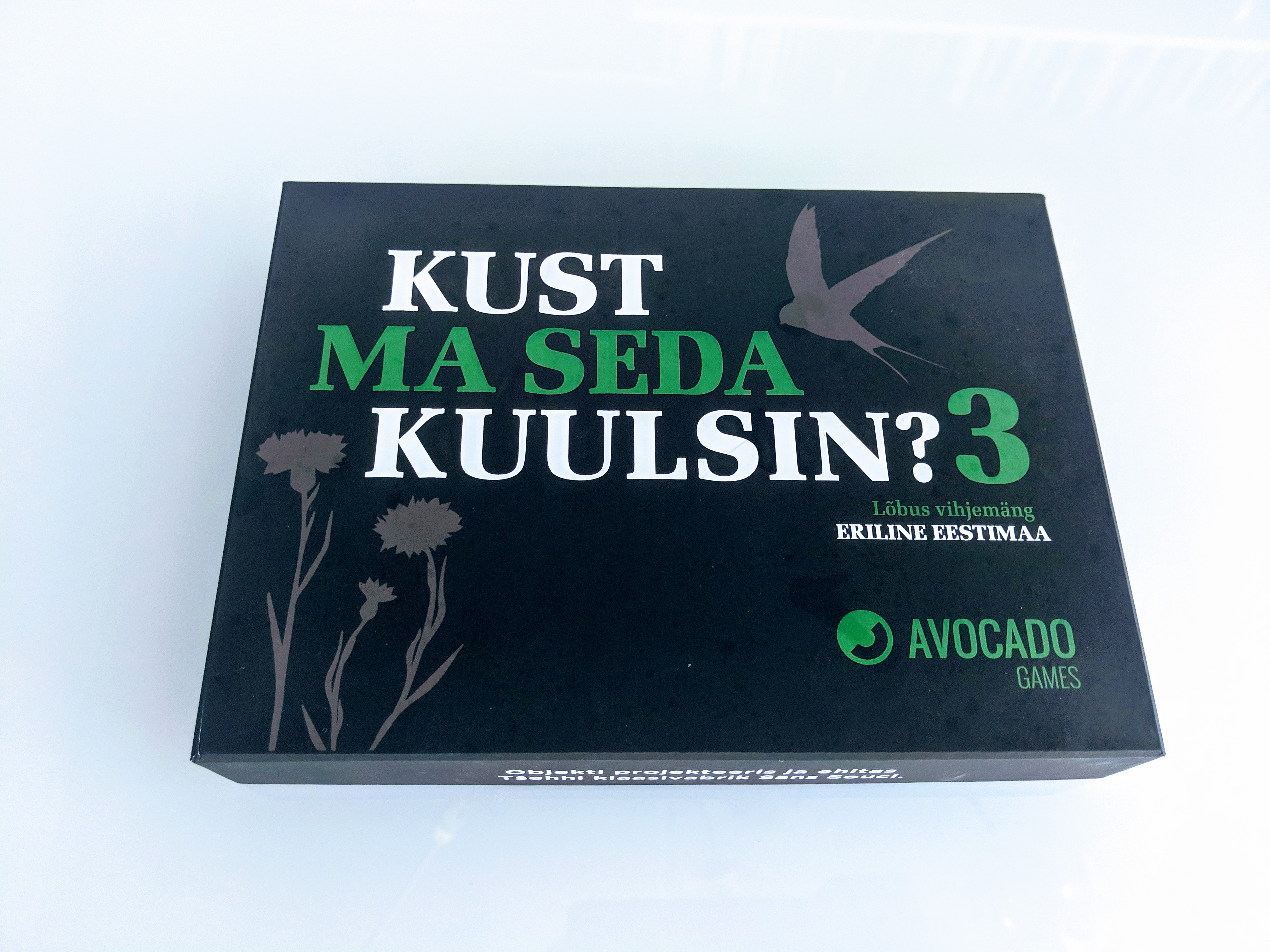 LAUAMÄNG KUST MA SEDA KUULSIN? 3 ERILINE EESTIMAA