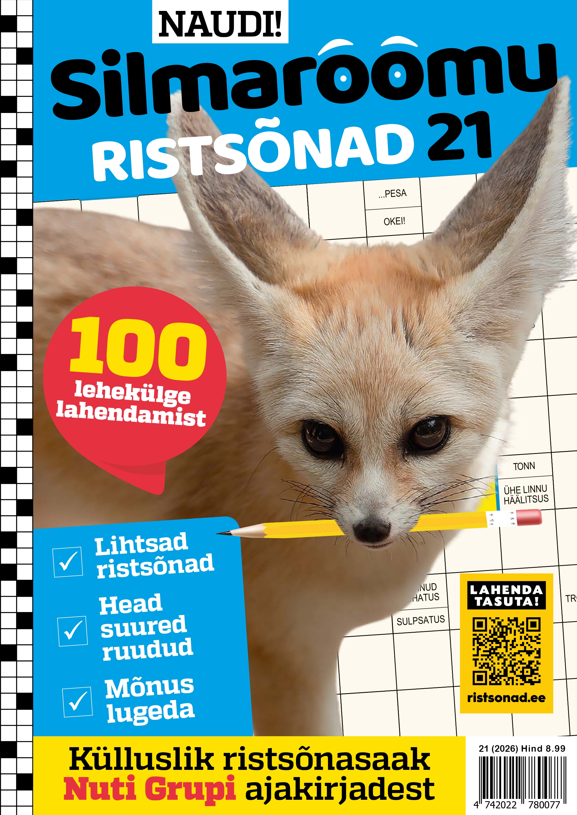 Silmarõõmu Ristsõnad nr 21