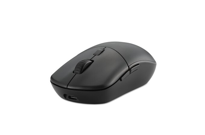Hiir Kensington MY430 EQ Rechargeable Mouse - must, USB-C kaabliga laetav juhtmevaba hiir, Bluetooth ja 2.4GHz K75507EU