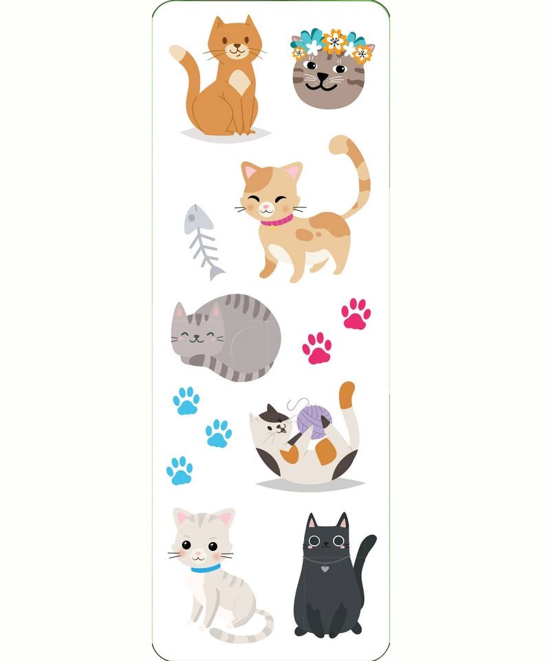 Kleepsud Kittens, 6 lehte