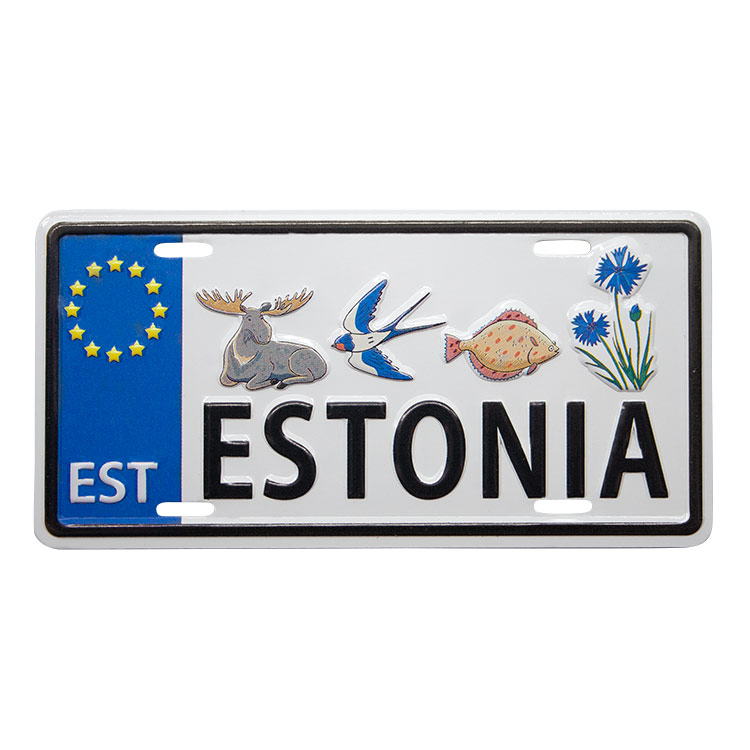 Magnet Eesti joonistatud
