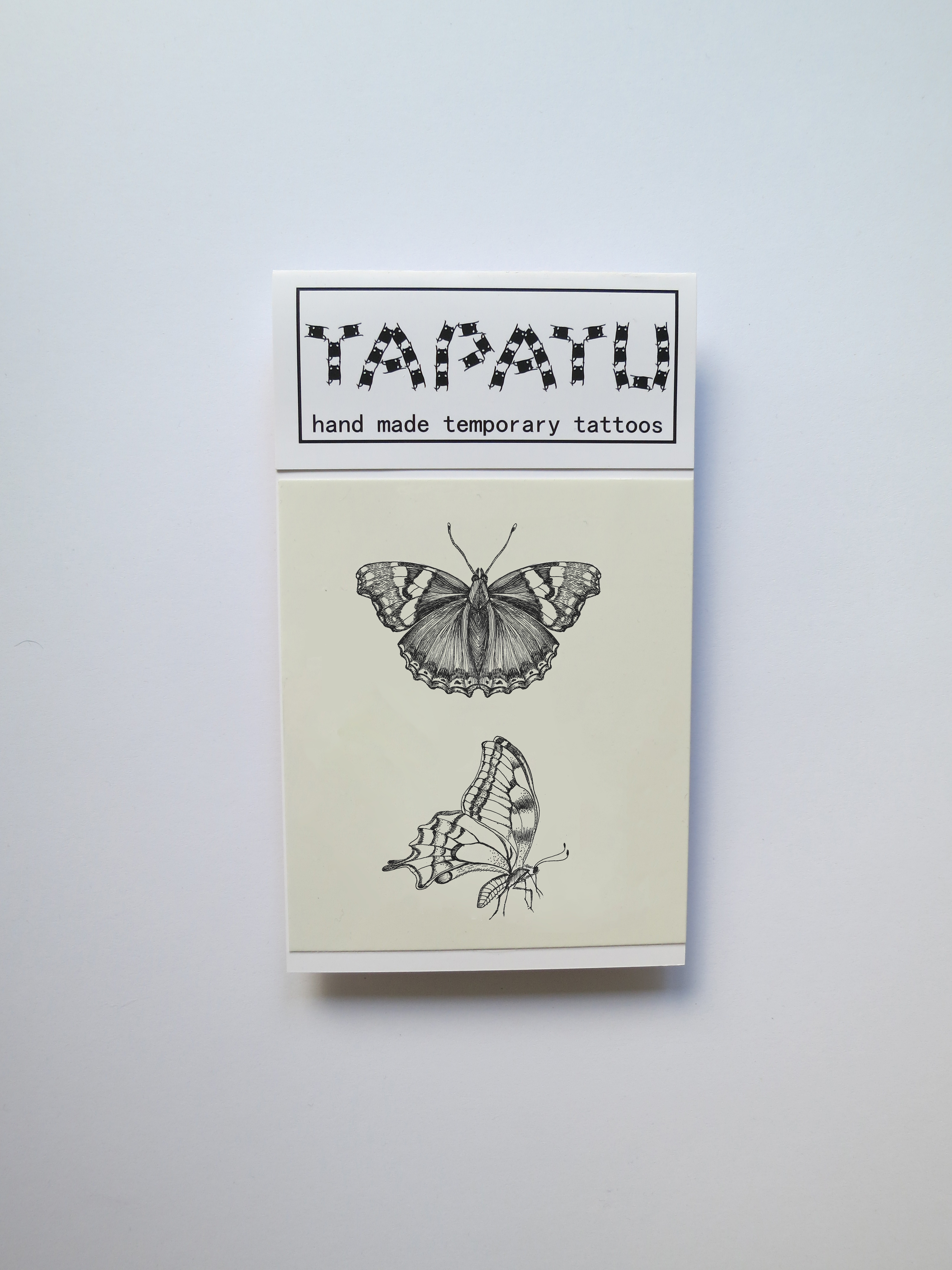 TAPATU AJUTINE TÄTOVEERING BUTTERFLIES