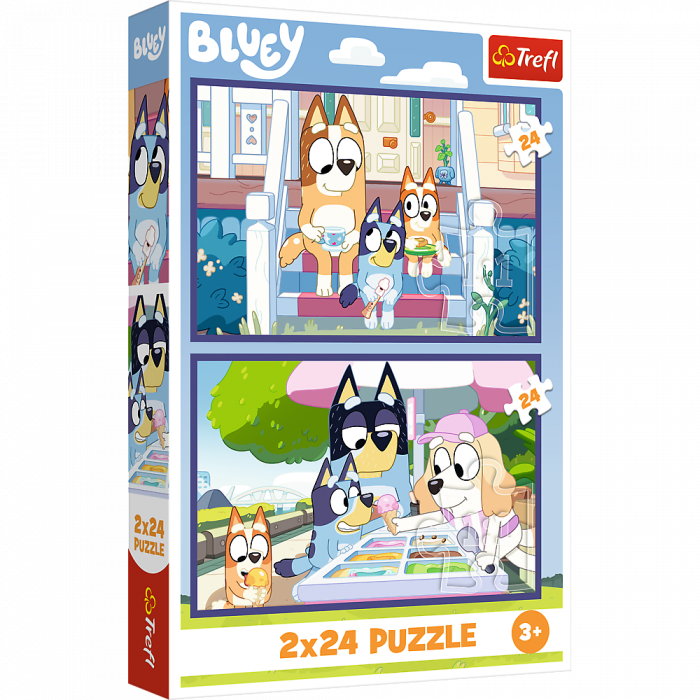 Pusle 2x24 tk Lõbus Bluey