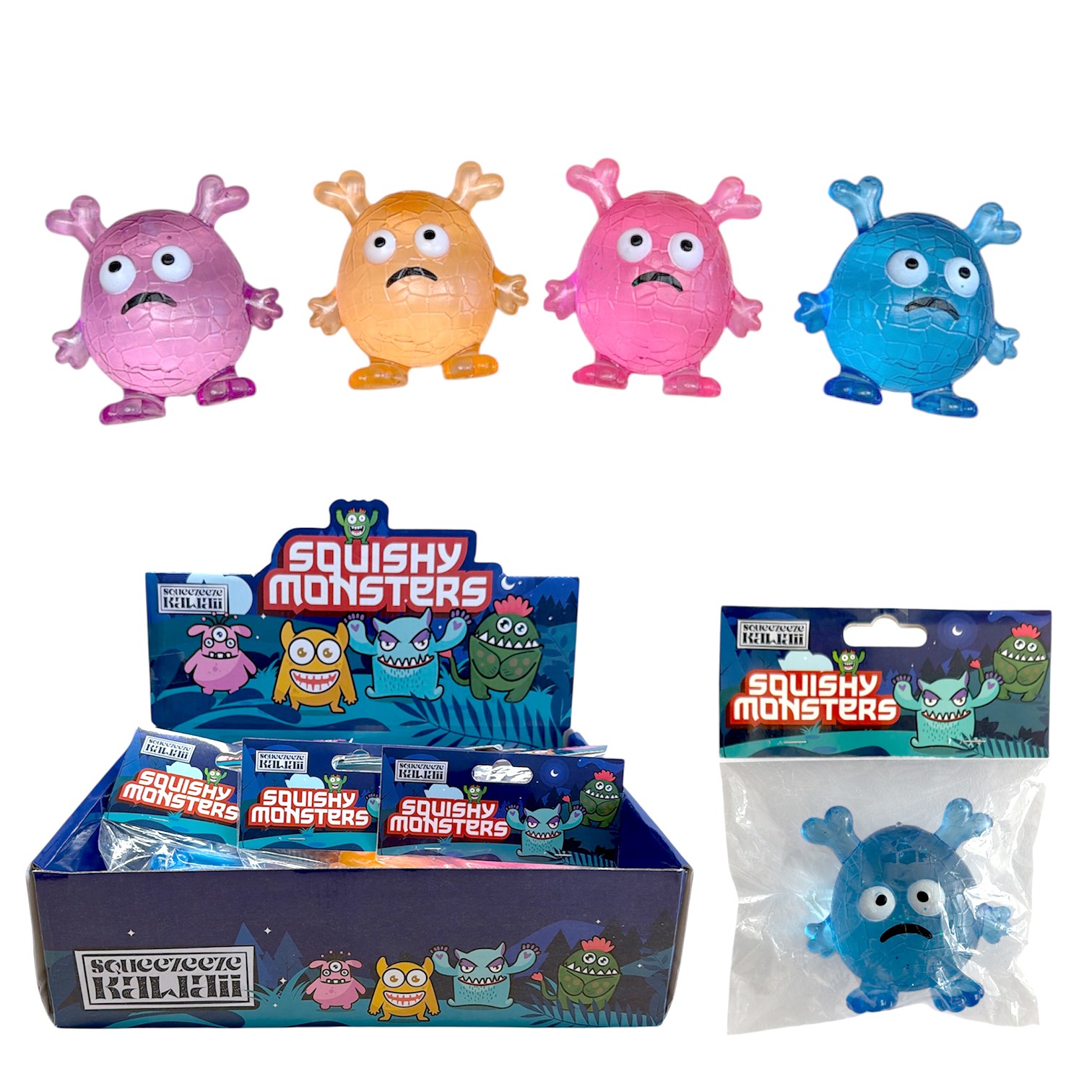 Mudimismänguasi Squishy Monster assortii