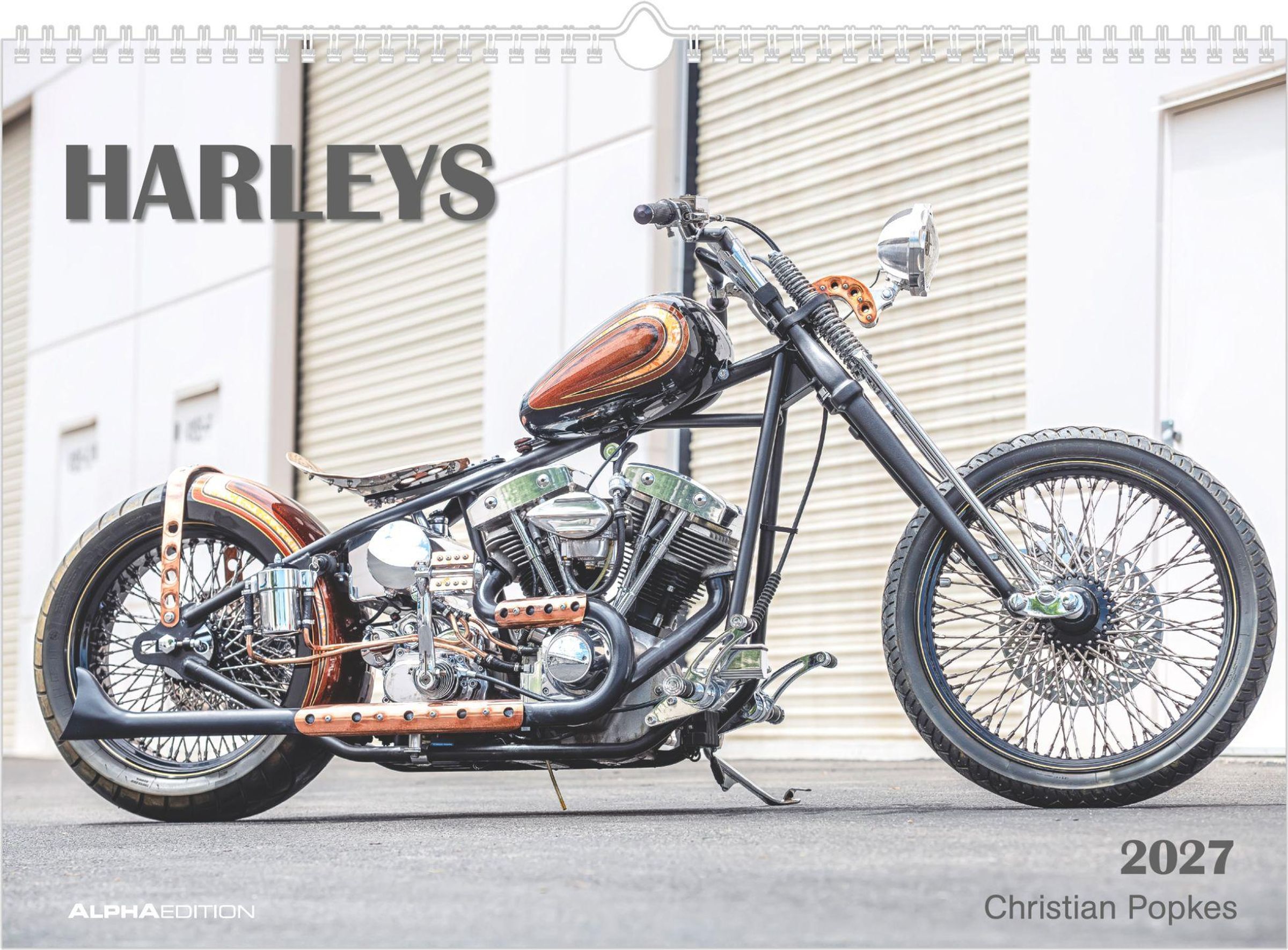 2027 seinakalender Harleys, 42x29,7cm