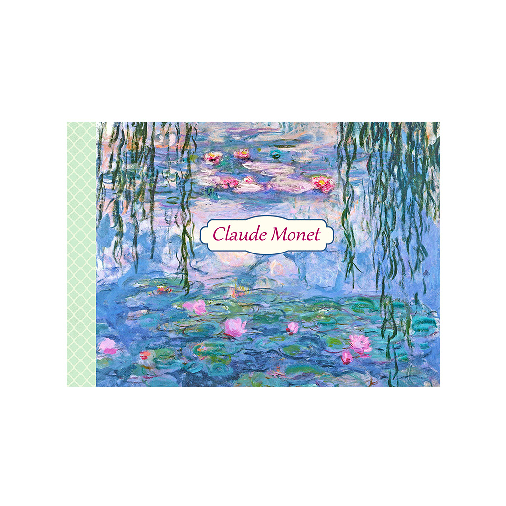 Kiub Märkmik Claude Monet, 21 x 15cm