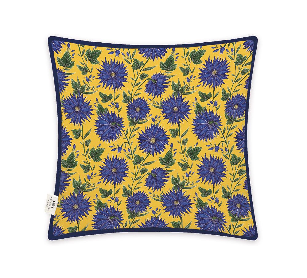 Padi Blue Flowers, 45x45cm