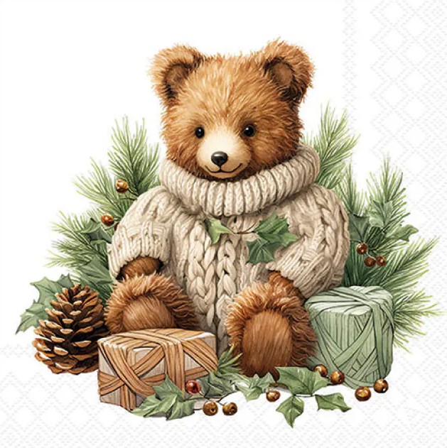 Lauasalvrätikud Cuddle Bear, 20 tk