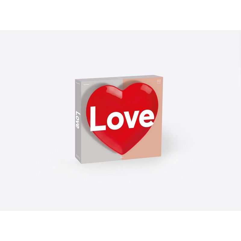Taldrik Love, Red, 28cm
