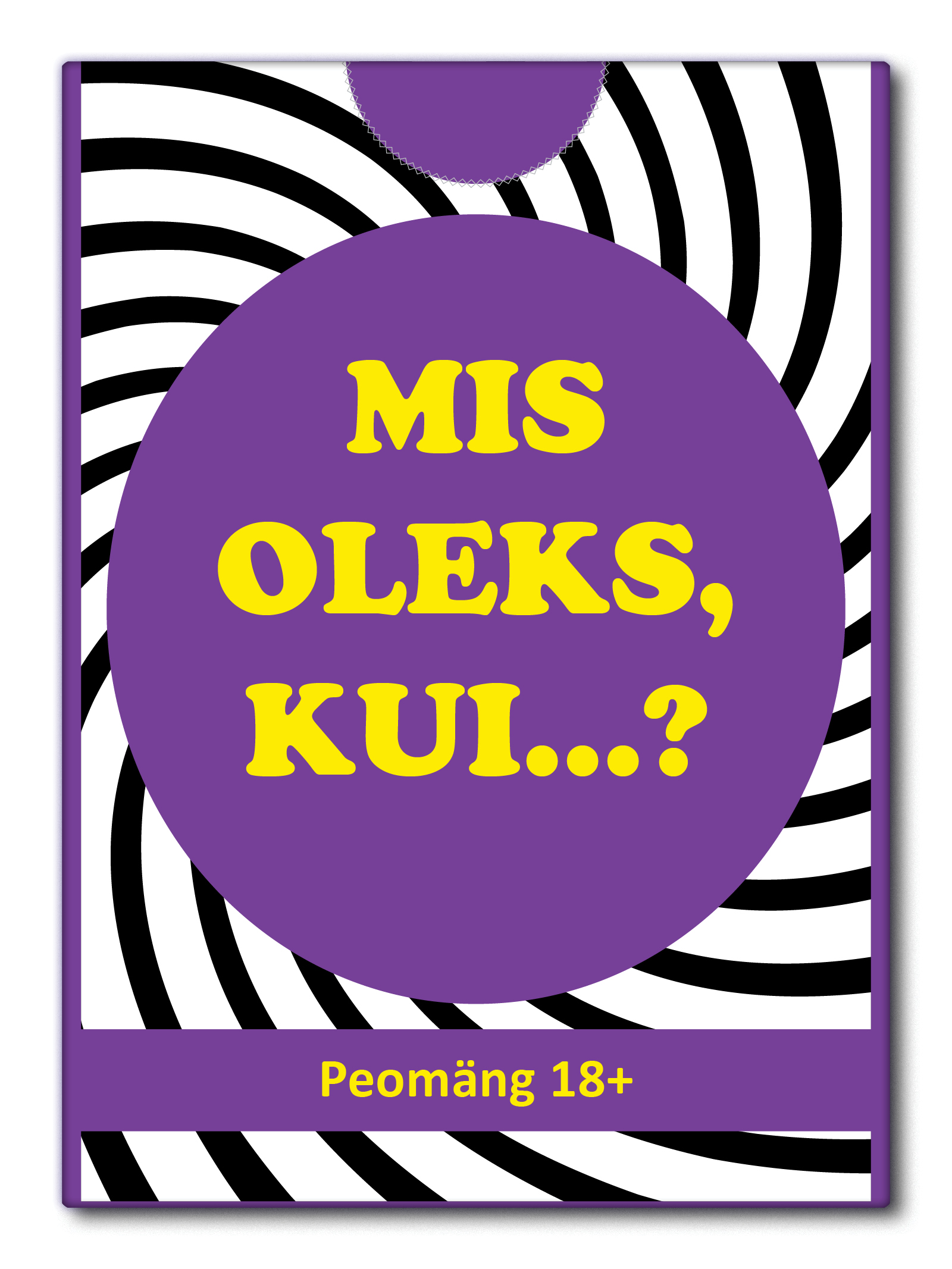 Kaardimäng Mis oleks kui? 18+