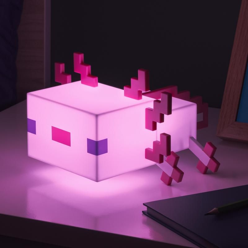 Laualamp Minecraft Axolotl
