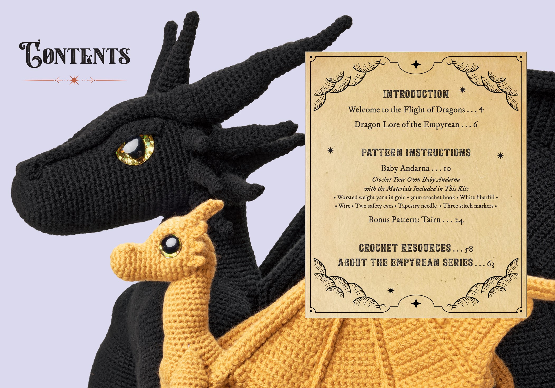 Official Fourth Wing Crochet: Flight of Dragons