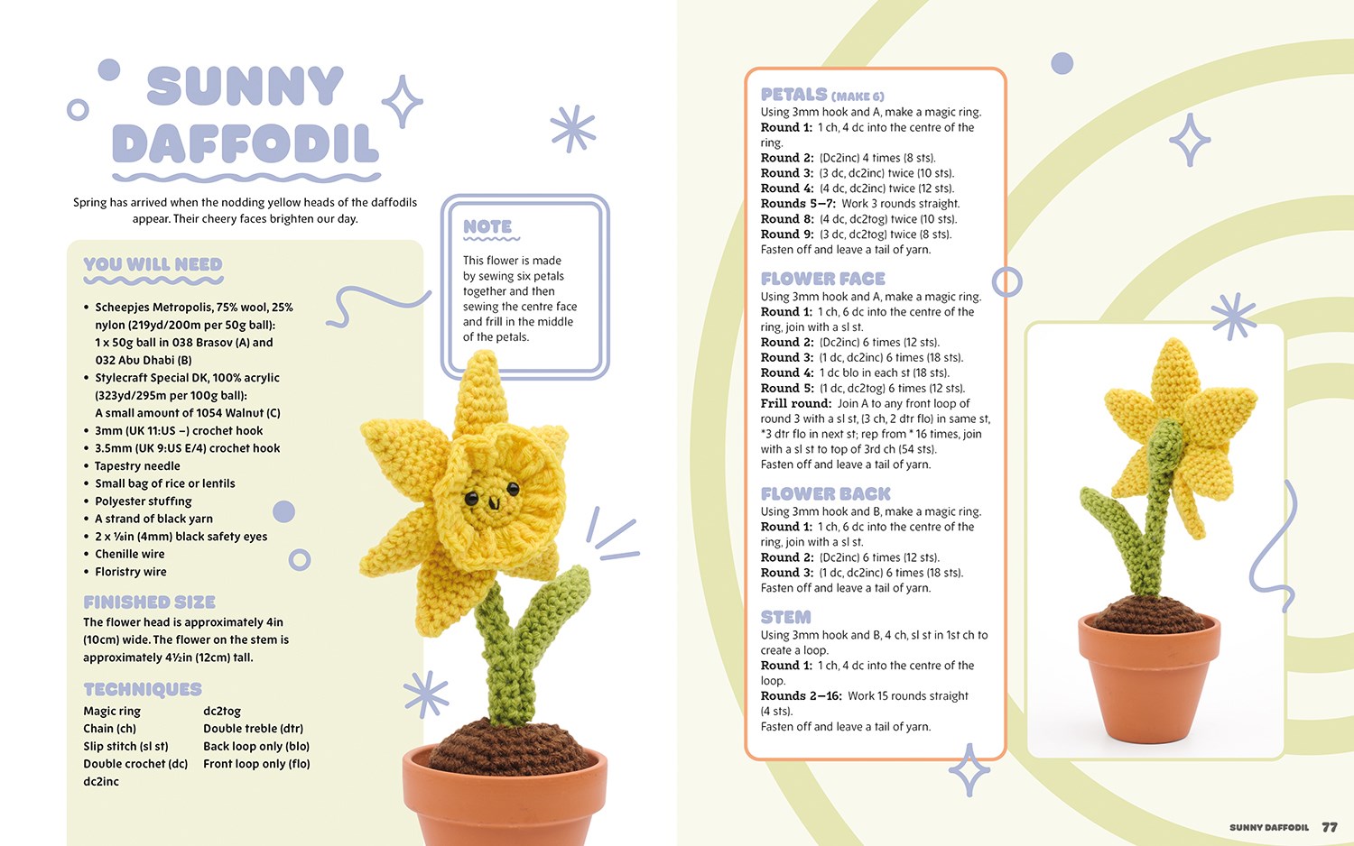 Cute Crocheted Plants: 25 Lovable Crochet Designs - Emma Varnam