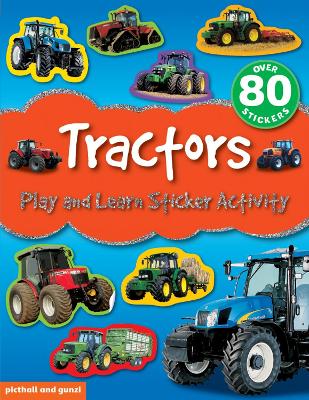 Play and Learn Sticker Activity: Tractors - Chez Picthall