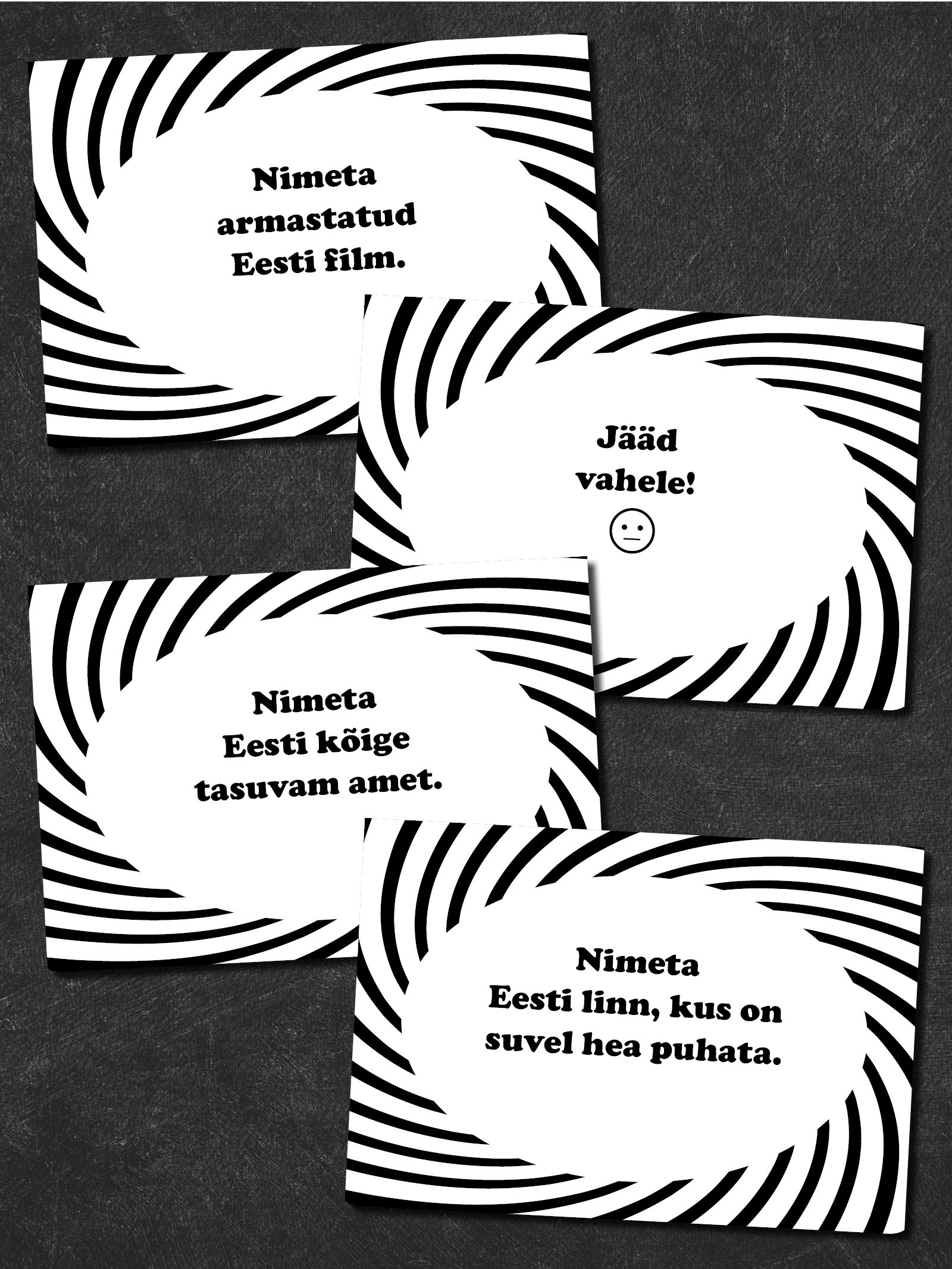 KAARDIMÄNG NIMETA MIDAGI MEIE EESTI