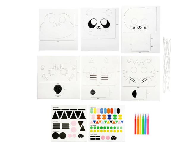Meisterdamiskomplekt Make, Pain & Play, Animal Mas