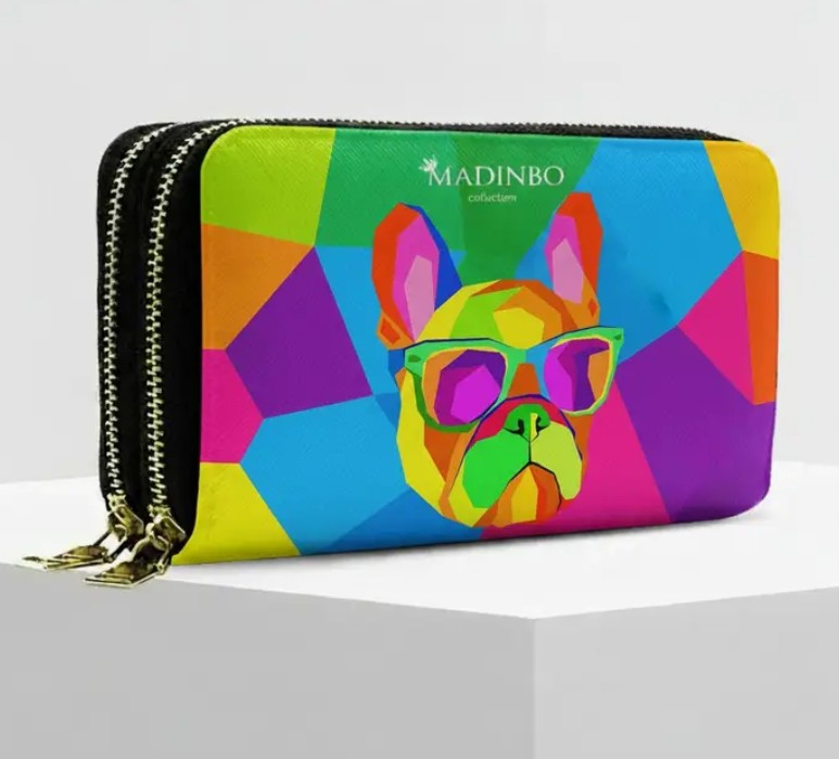 Madinbo Rahakott Angy Double; Geometric Dog