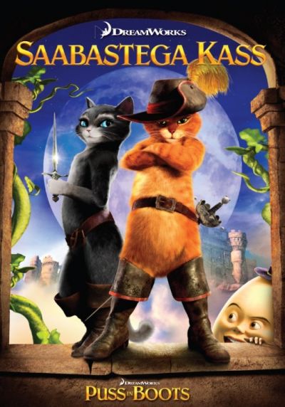 SAABASTEGA KASS / PUSS IN BOOTS (2011) DVD