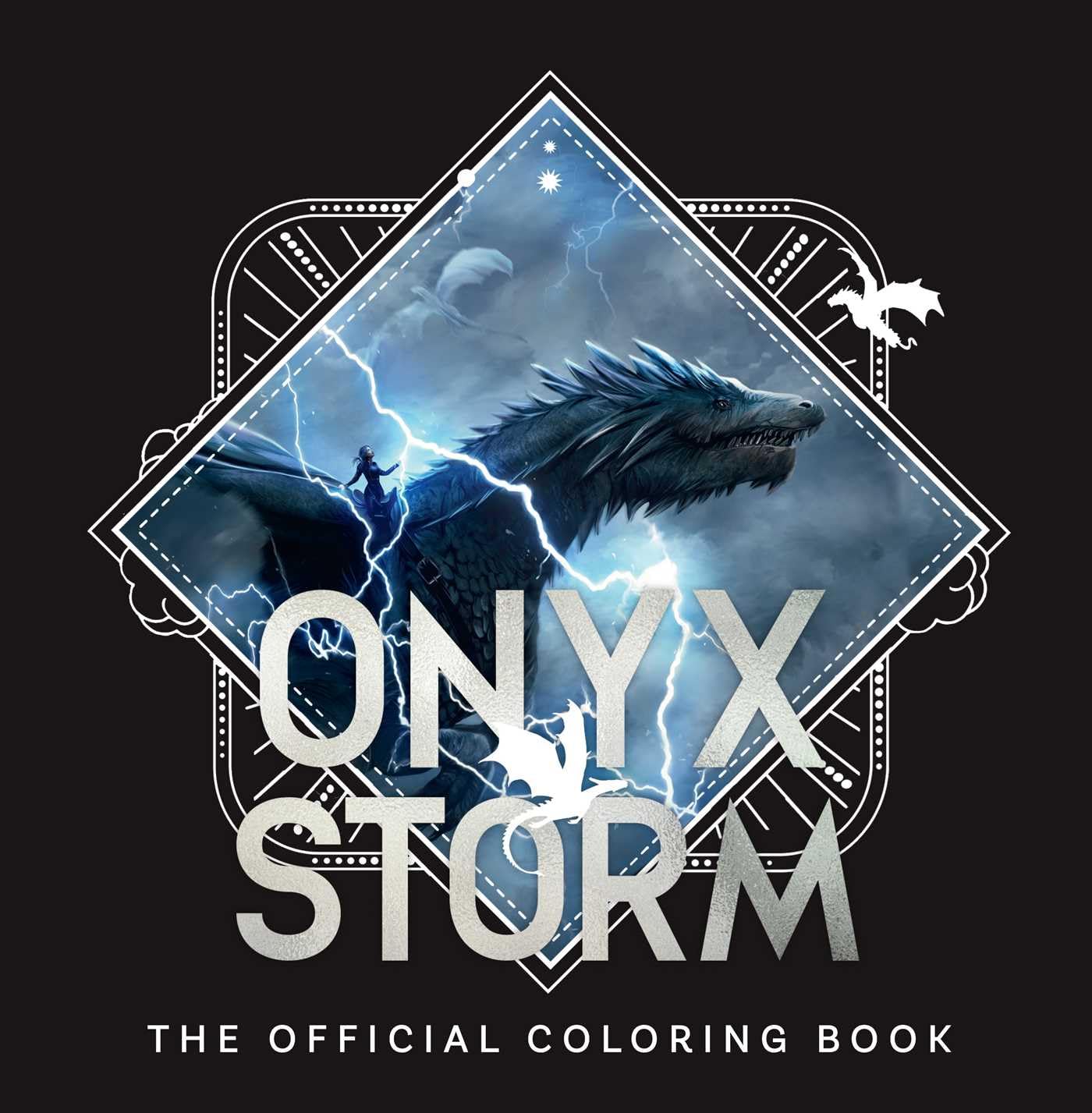 Onyx Storm: The Official Coloring Book