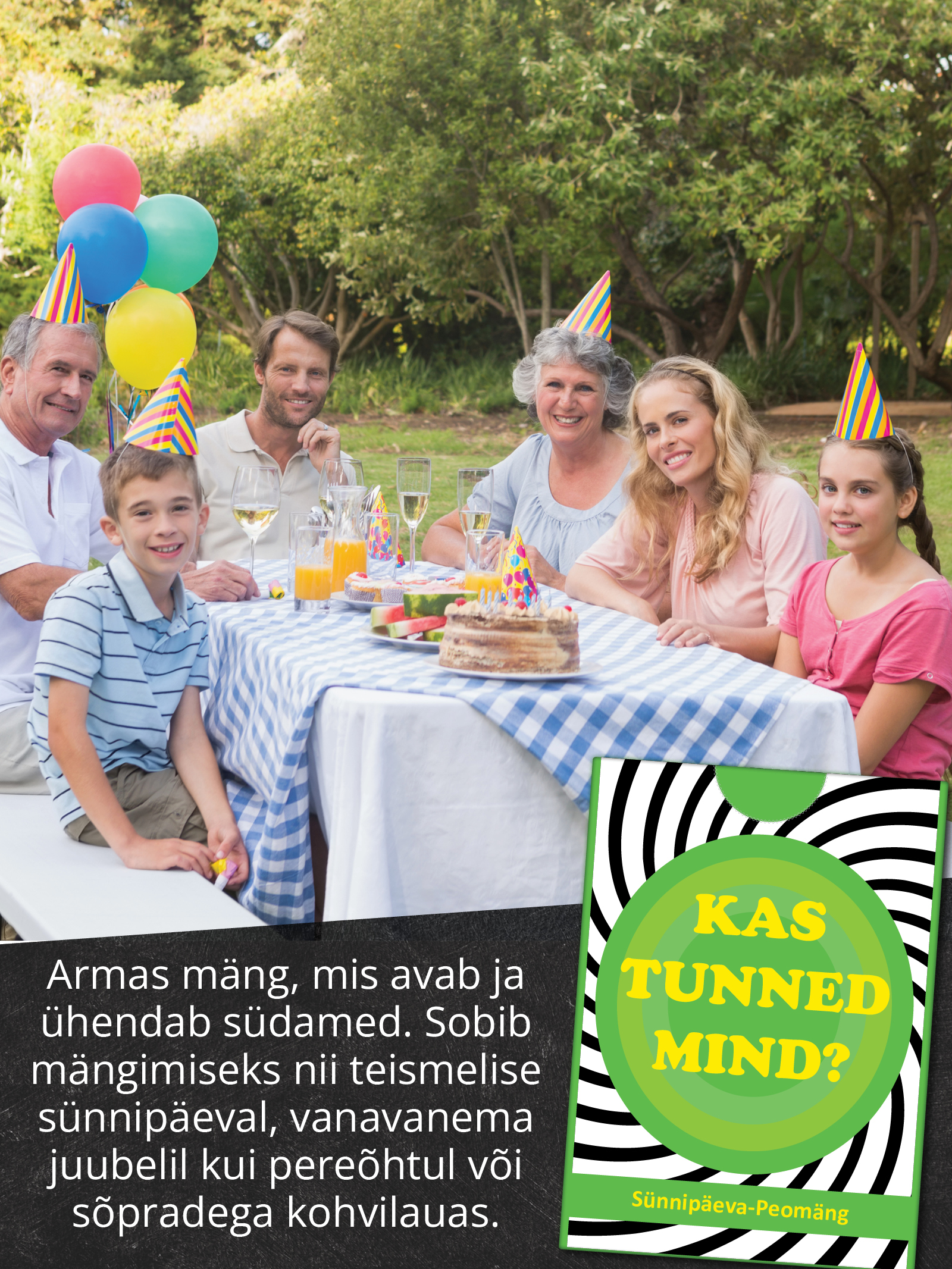 Kaardimäng Kas tunned mind?