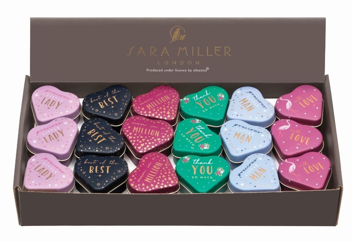Plekk-karp Heart, mini, assortii