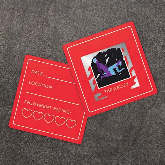 Kaardikomplekt Kama Sutra Scratch Cards