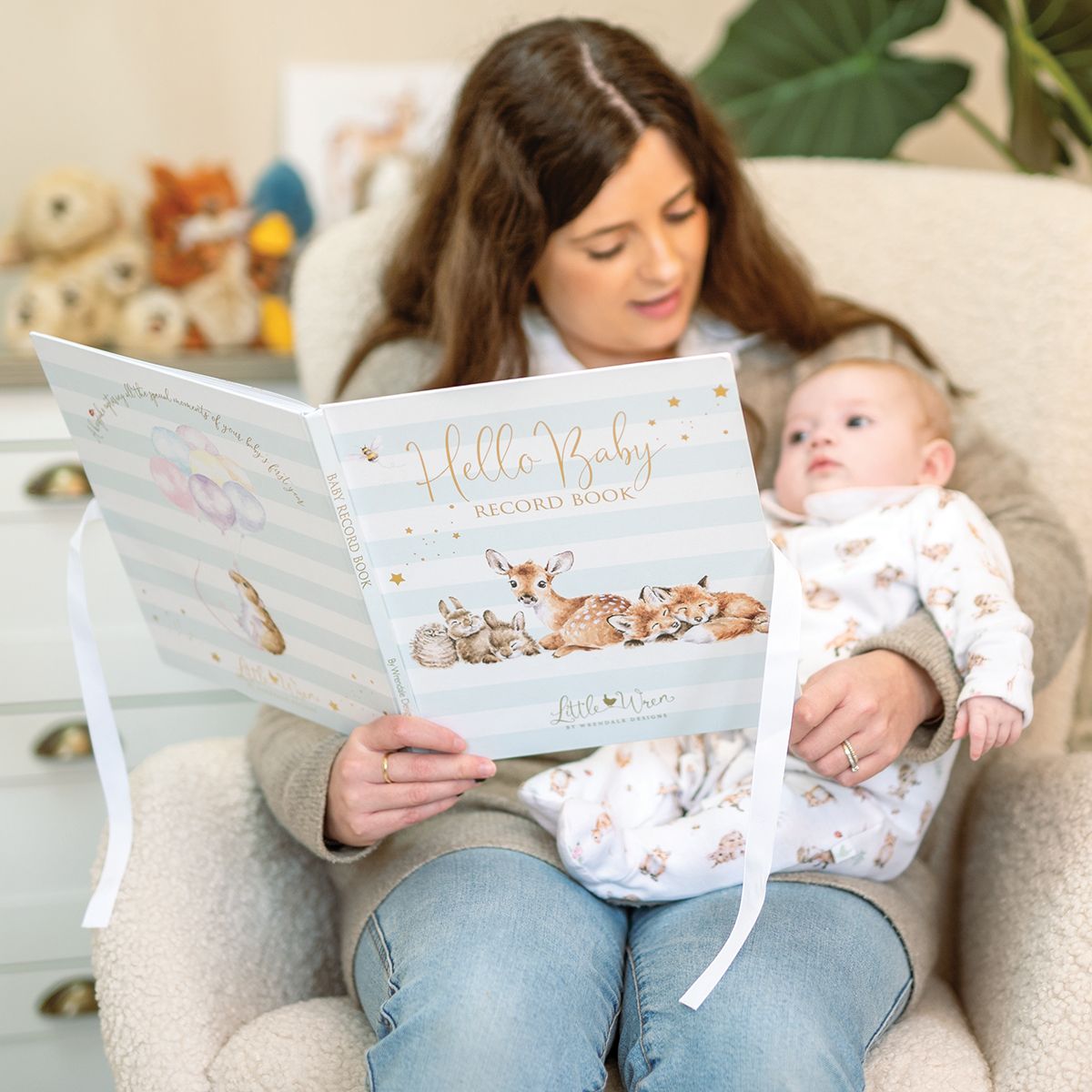 Wrendale beebiraamat Baby Record